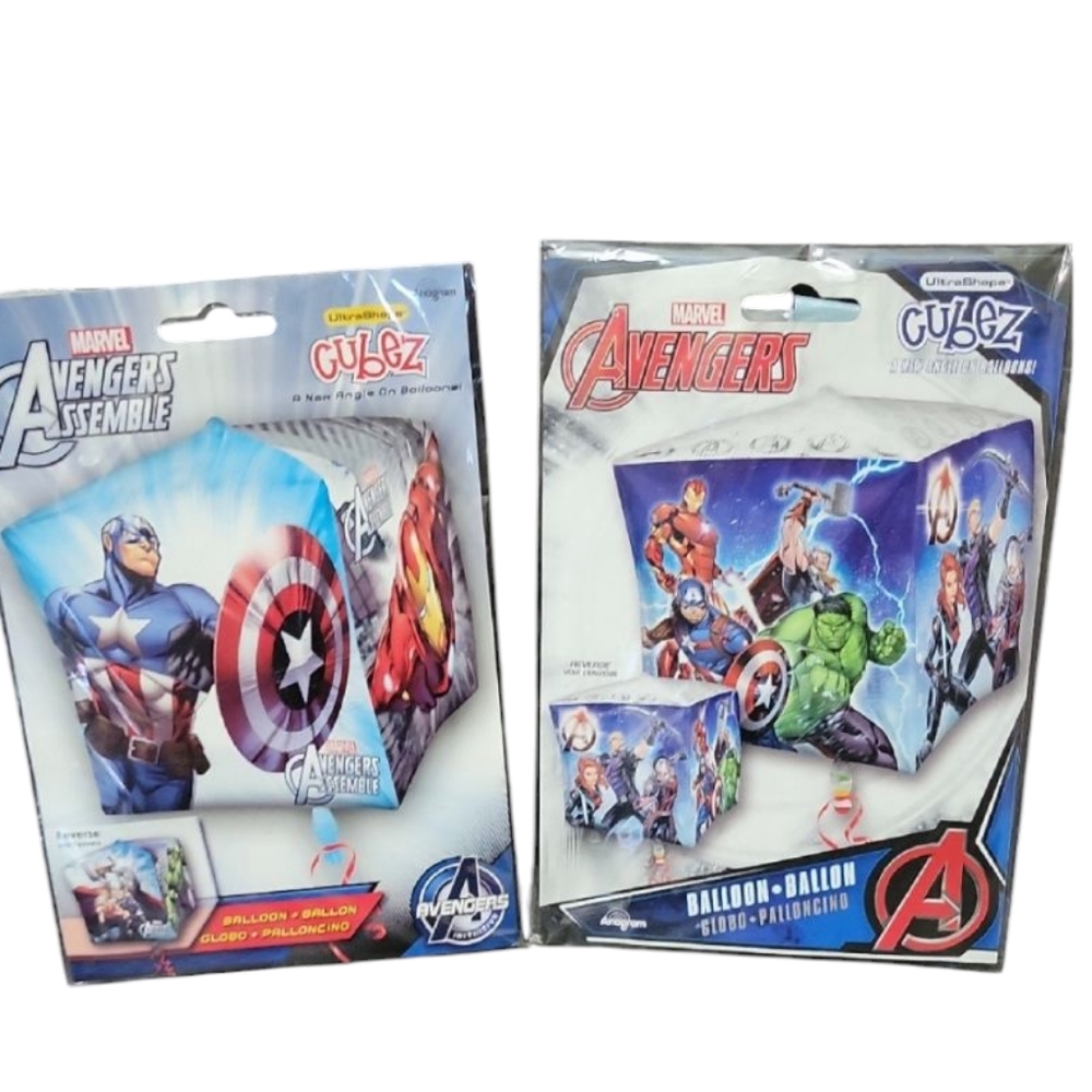 Marvel Avenger Cubez Balloon 2 Bundle
